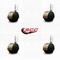 Service Caster 2'' Floor Safe Antique Hooded Twin Wheel Caster 5/16 Threaded Stem, 4PK SCC-TS02S50D-NYU-WA-5161810-4 - alternate 3